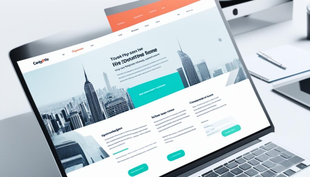 landing page design